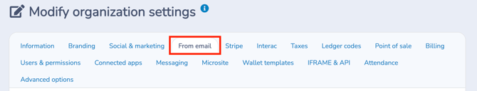 From Email