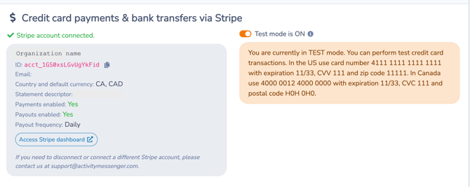 Stripe Active
