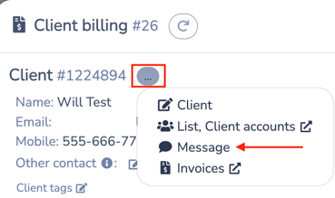 Invoice Message Client