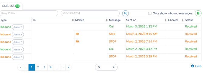 SMS Send Out Replies