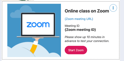 Zoom - placeholder rendering